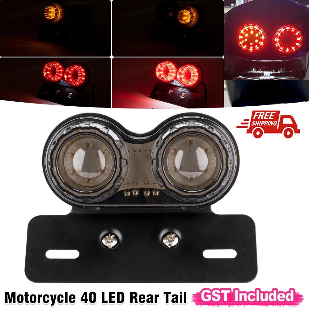 Universal LED Motorcycle Turn Signal Indicator Motorbike Brake Rear Tail Light
