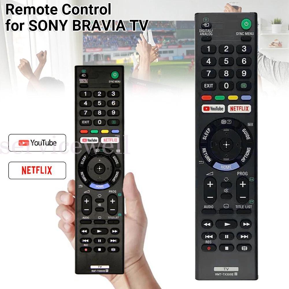 Universal Remote Control RMT-TX300E For SONY BRAVIA TV NETFLIX LED Series HD 4K