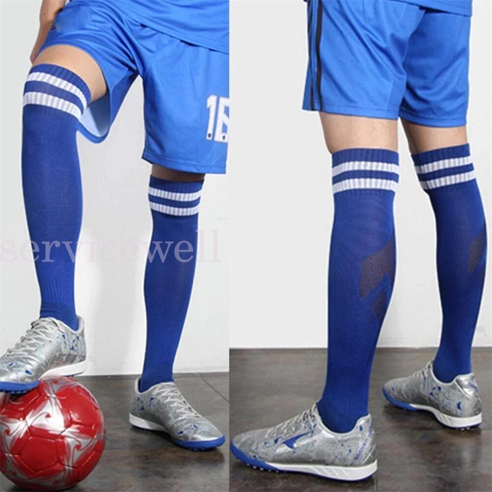 Sport Breathable High Knee Football Socks Footy Soccer Baseball Hockey - Image 7