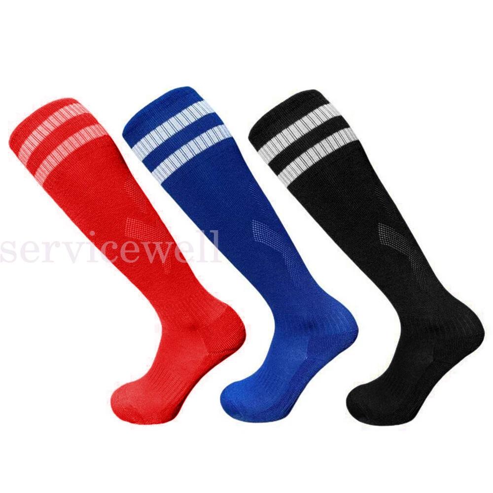 Sport Breathable High Knee Football Socks Footy Soccer Baseball Hockey - Image 5