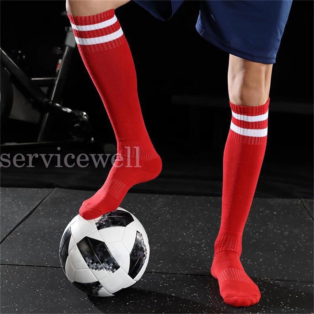Sport Breathable High Knee Football Socks Footy Soccer Baseball Hockey - Image 2