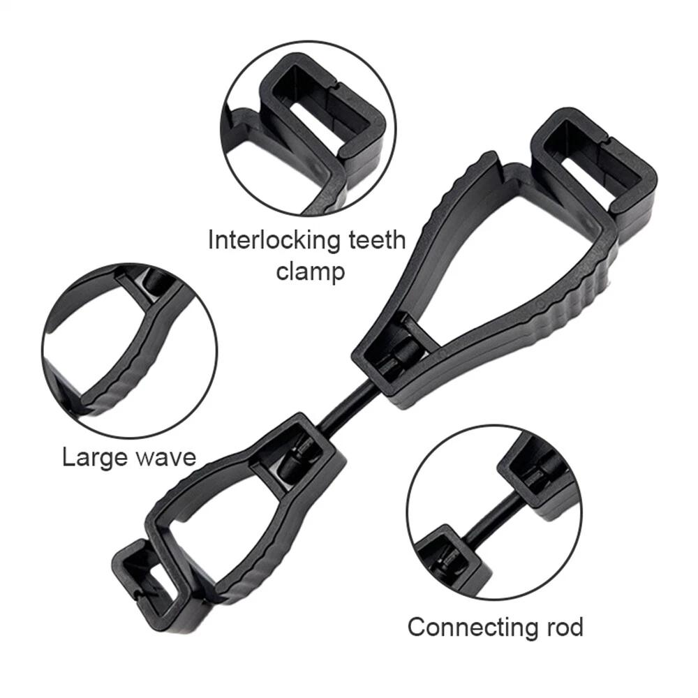 Super Jaws Work Glove Clip Holder Guard Safety Keeper Clamp AU - Image 3