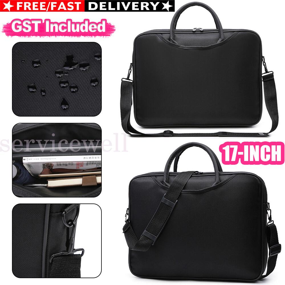 Waterproof 17'' Laptop Shoulder Bag Sleeve briefcase Case Carry Cover With Strap