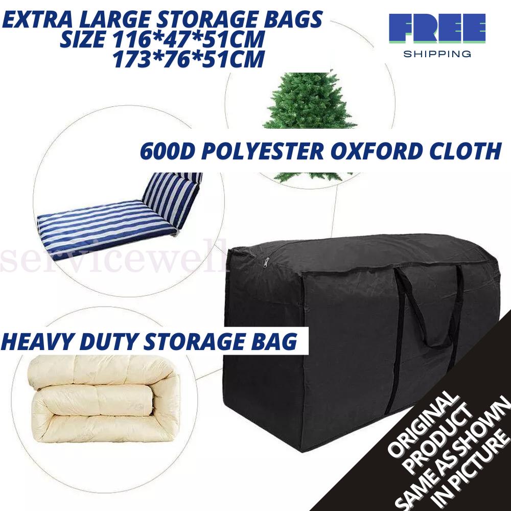 Waterproof Extra Large Storage Bags Outdoor Christmas Xmas Tree Furniture Bag AU