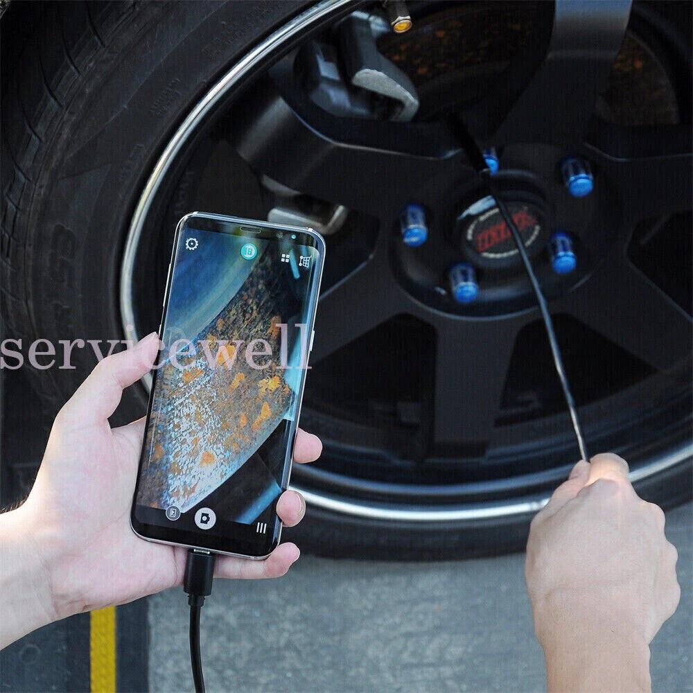Waterproof HD Endoscope USB Type-C Borescope Inspection Soft Camera For Android - Image 6