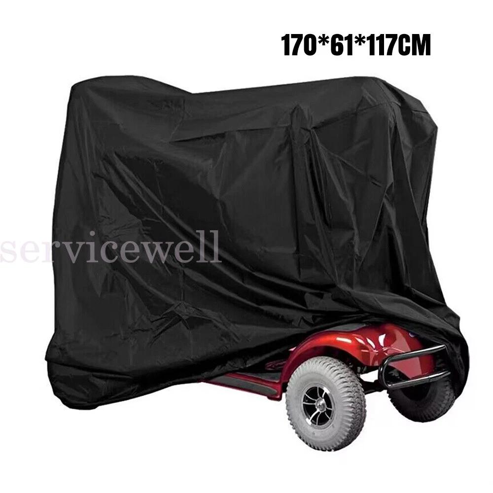 Waterproof Large Mobility Scooter Heavy Duty outdoor Storage Shelter Rain Cover - Image 2