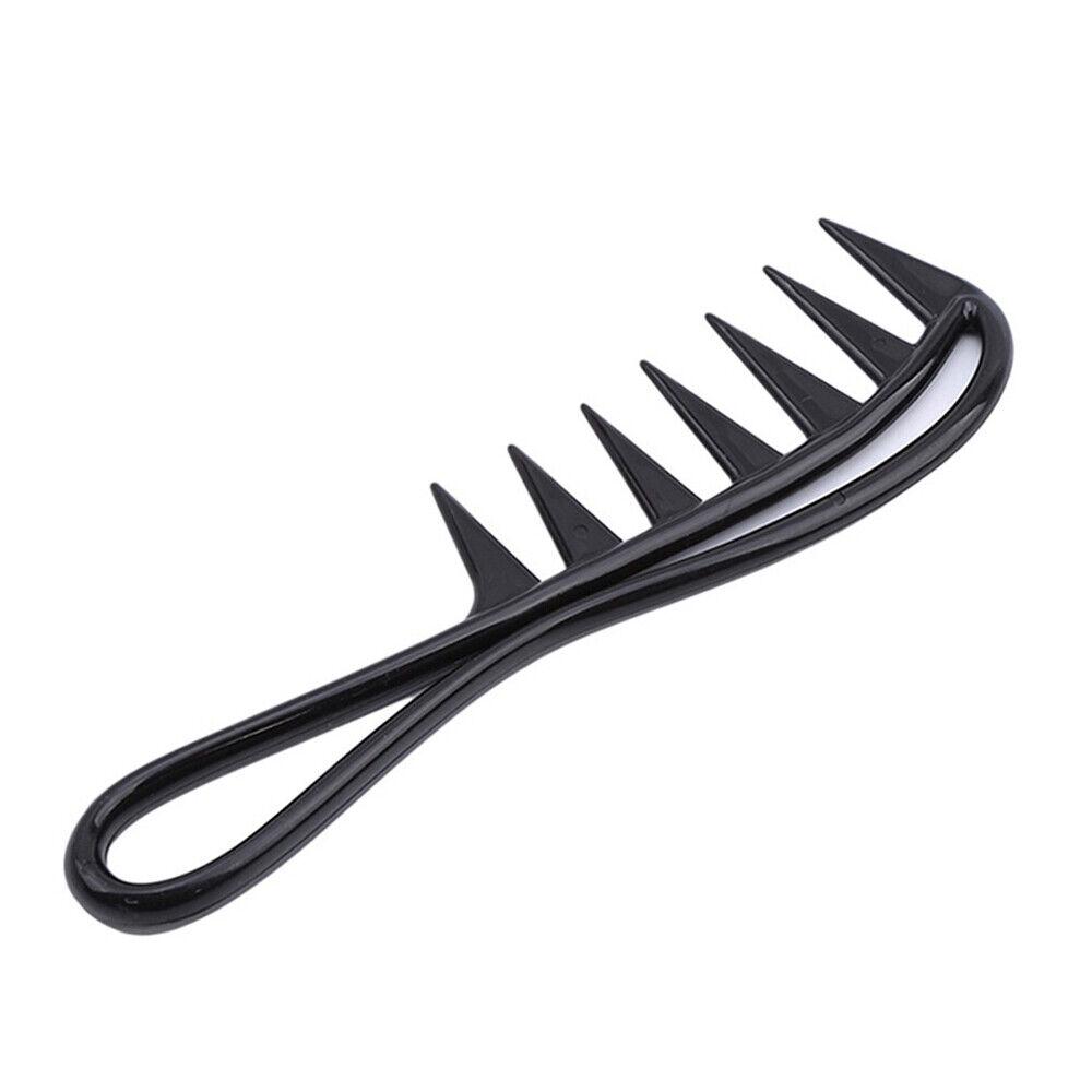 Wide Tooth Shark Hair Comb Detangler Curly Hair Massage Hair Brush Hairdressing - Image 5