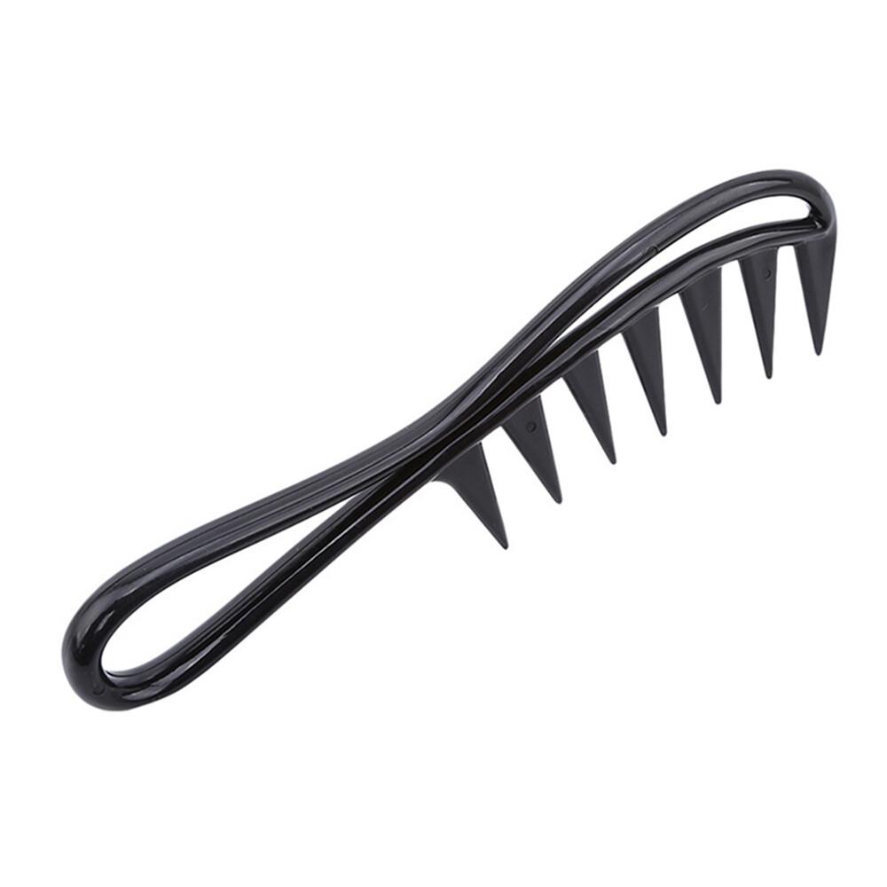 Wide Tooth Shark Hair Comb Detangler Curly Hair Massage Hair Brush Hairdressing - Image 7