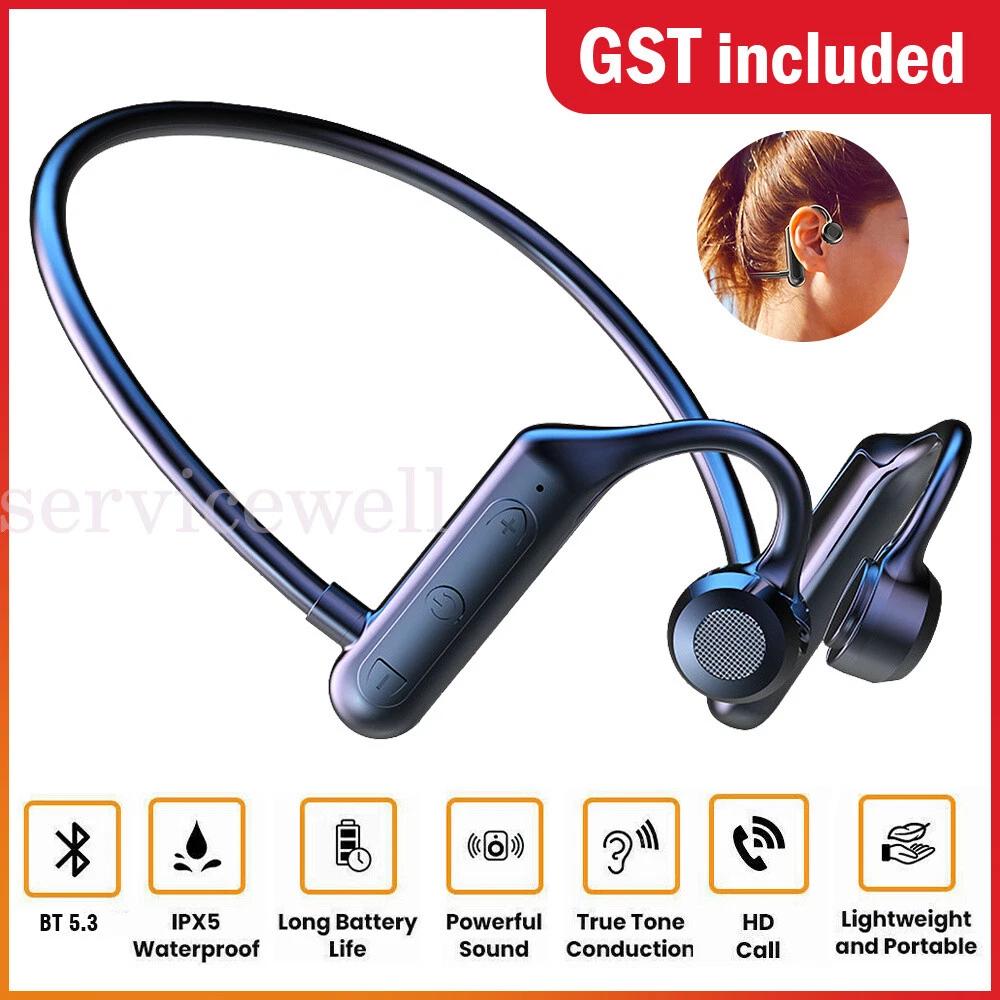 Wireless Sport Earphones Bluetooth Waterproof Headset Bone Conduction Headphone