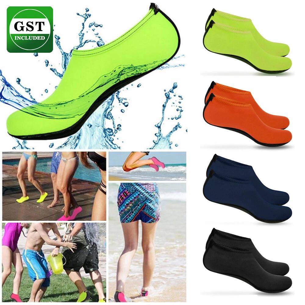 Women Men Water Shoes Aqua Socks Diving Socks Wetsuit Non-slip Swim Beach