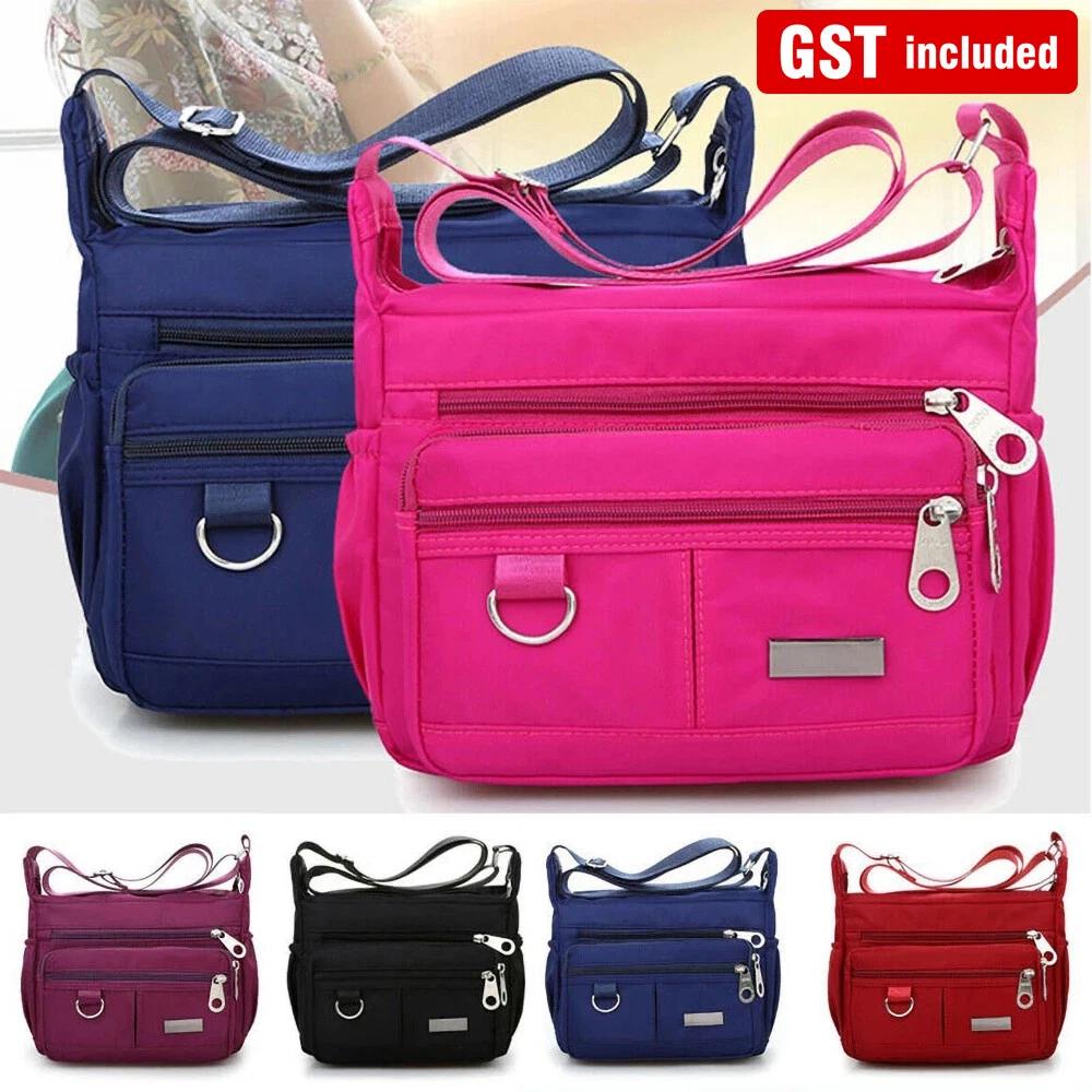 Women Multi Pocket Messenger Handbag Cross Body Bags Shoulder Bag Handbags Hot