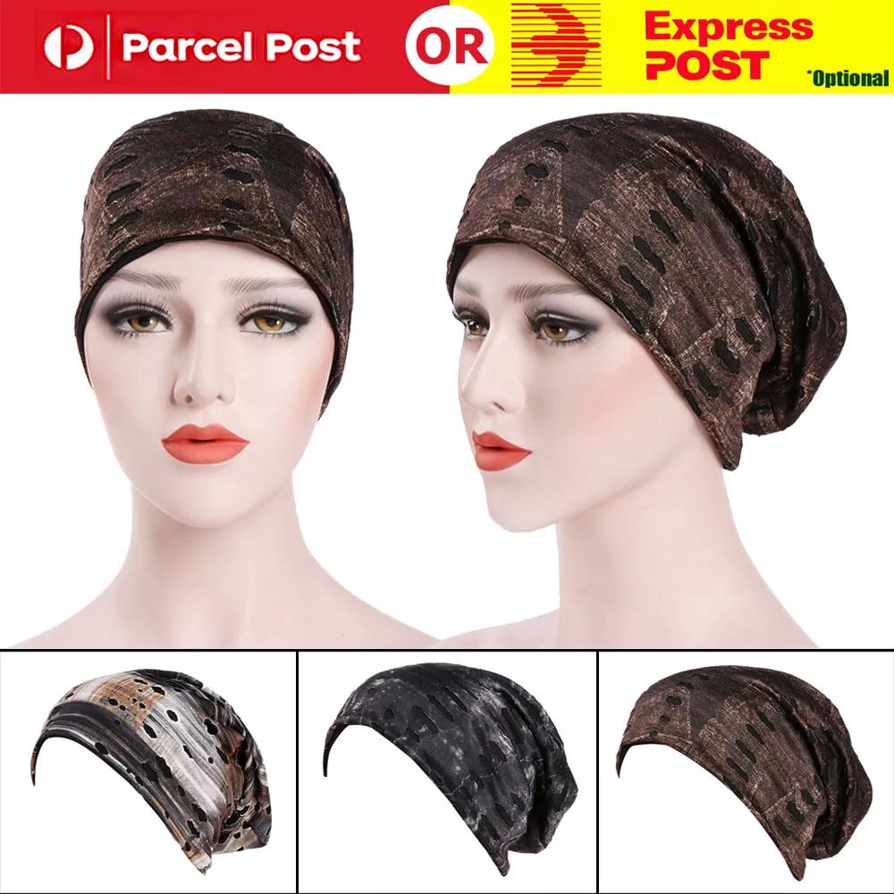 Women's Floral Chemo Cap Cancer Hat Muslim Hair Scarf Hijab Head Wrap TurbanNEW
