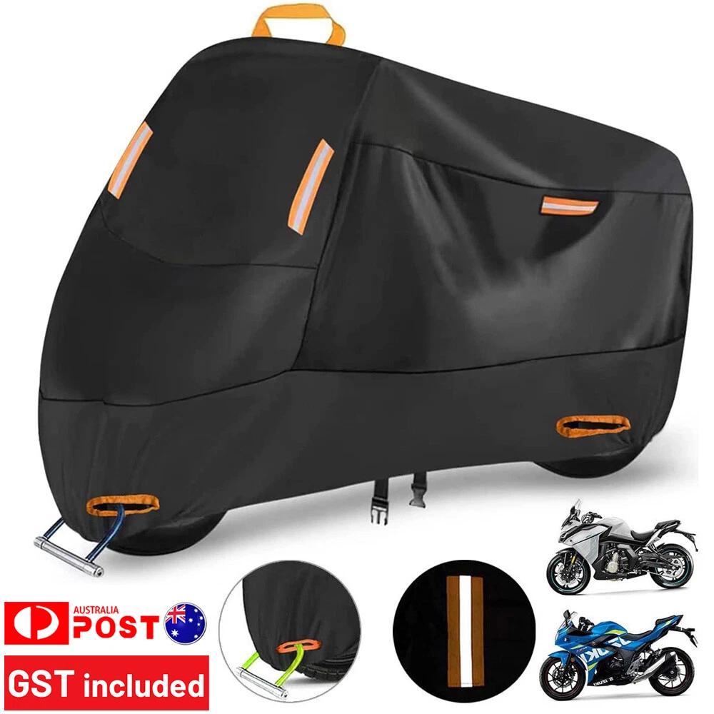 XXL Waterproof Motorcycle Motorbike Cover Outdoor Rain Dust UV Protector