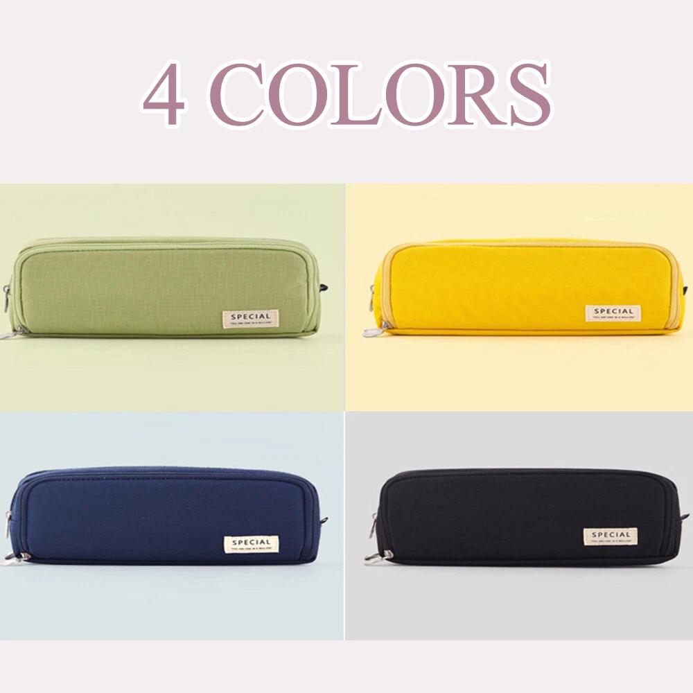 Zipper Pencil Case Pen Bag Organizer School Office Cosmetic Stationery Storage - Image 2