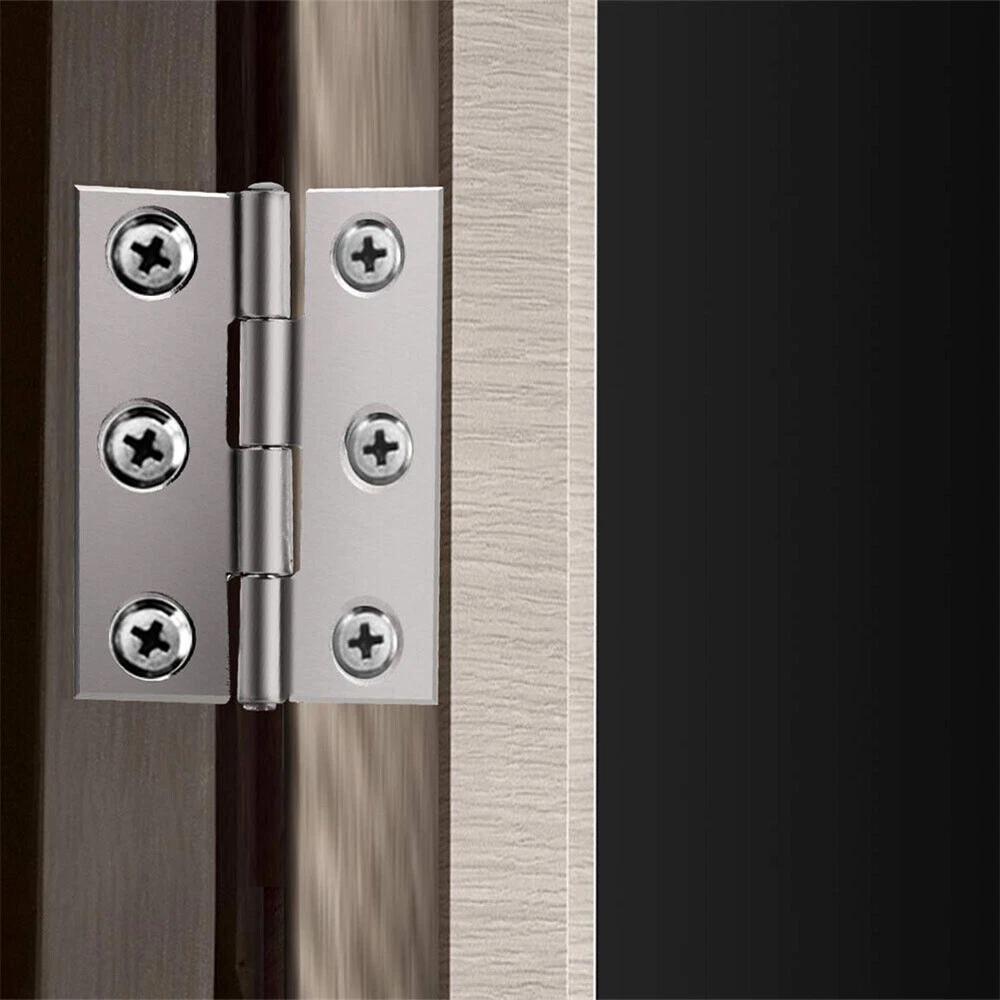 Universal Door Butt Hinges Door Window Cabinet Box Hinge Stainless Steel - Image 5