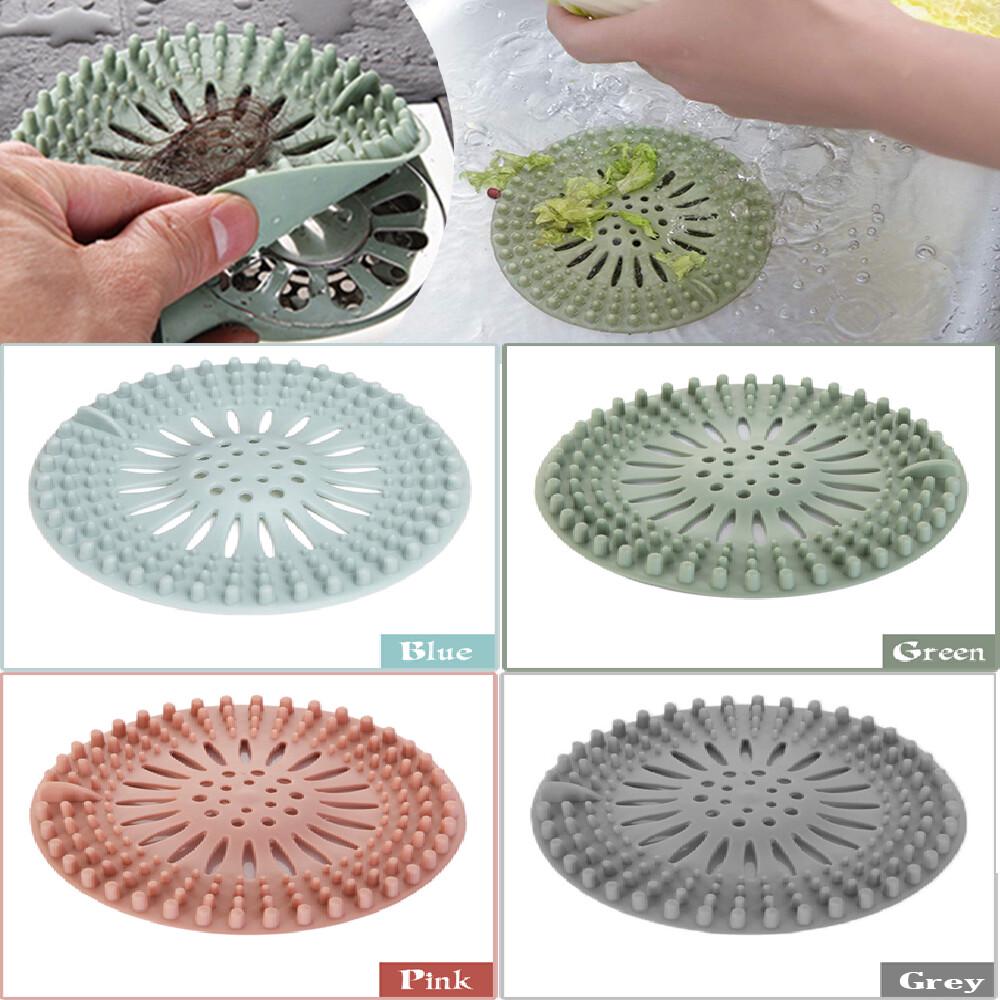 Bathroom Drain Hair Catcher Bath Stopper Sink Strainer Filter Shower Cover