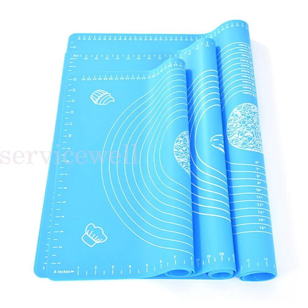 50 cm Silicone Baking Mat Pastry Bakeware Pad Clay Fondant sheet Large - Image 7