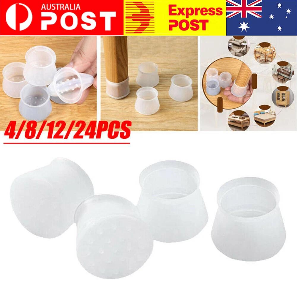 Chair Leg Floor Protector Furniture Table Feet Cover Silicone Pads Caps